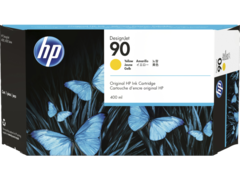 Картридж HP 90 струйный желтый (225 мл)