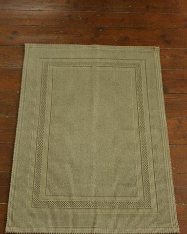 Коврик для ванной 65х90 Luxberry Универсальный зеленый