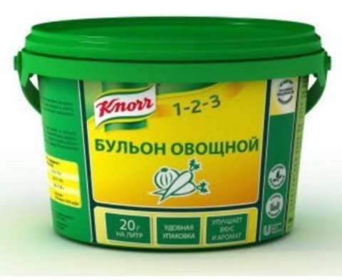 Бульон овощной 1-2-3 Knorr 2кг