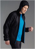Беговая куртка с капюшоном Nordski Run 2020 Black-Blue