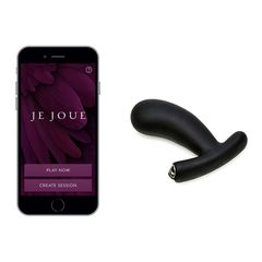 Черный вибромассажер простаты Nuo Vibrating Butt Plug - 10 см. - 