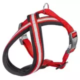 Шлейка для собак Daytona Cross со светоотражающей полоской (L, Красный)