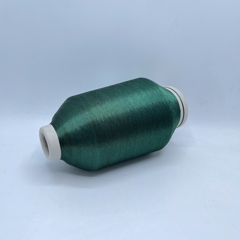 Lurex (пр.Италия), 4000 м / 100 гр. 72% вискоза , 28% полиэстер(металлик), цвет-Черно-зеленый, арт.24118