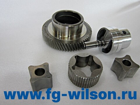 Насос масляный в сборе, оригинал / OIL PUMP IDLER GEAR АРТ: 10000-40991