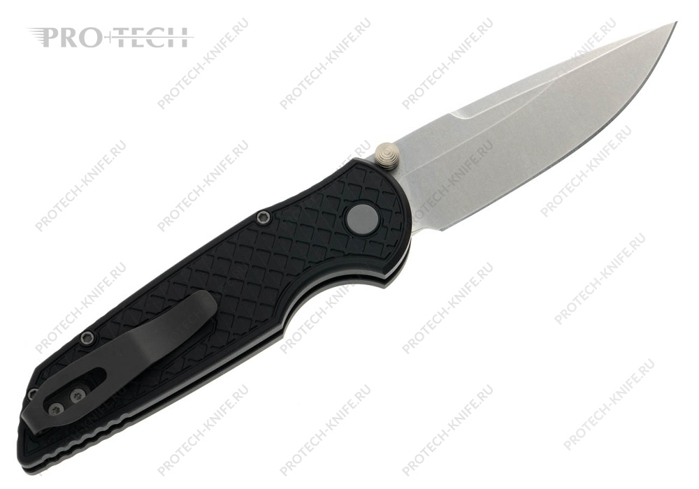 Нож Pro-Tech TR-3 Integrity Manual Black Relic Textured 105 - фотография 