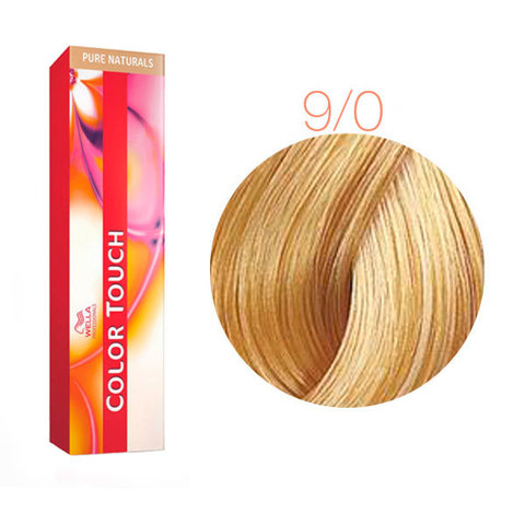 Wella Professional Color Touch Pure Naturals 9/0 (Очень светлый блонд) - Тонирующая краска для волос