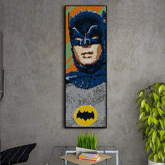 Большой набор для творчества Wanju pixel ART картина мозаика пиксель арт - Бэтмен Batman 7605 детали