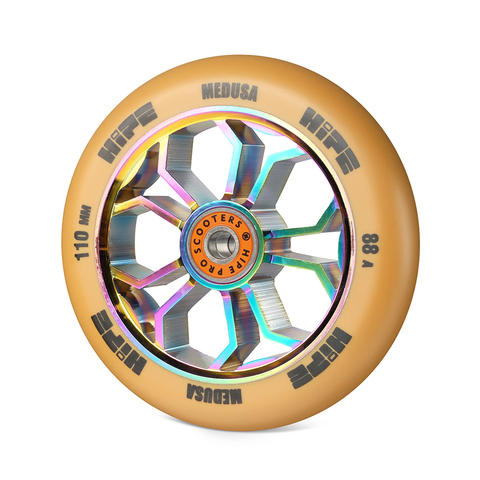 Колесо HIPE Medusa wheel LMT36 110 mm brown/neo chrome