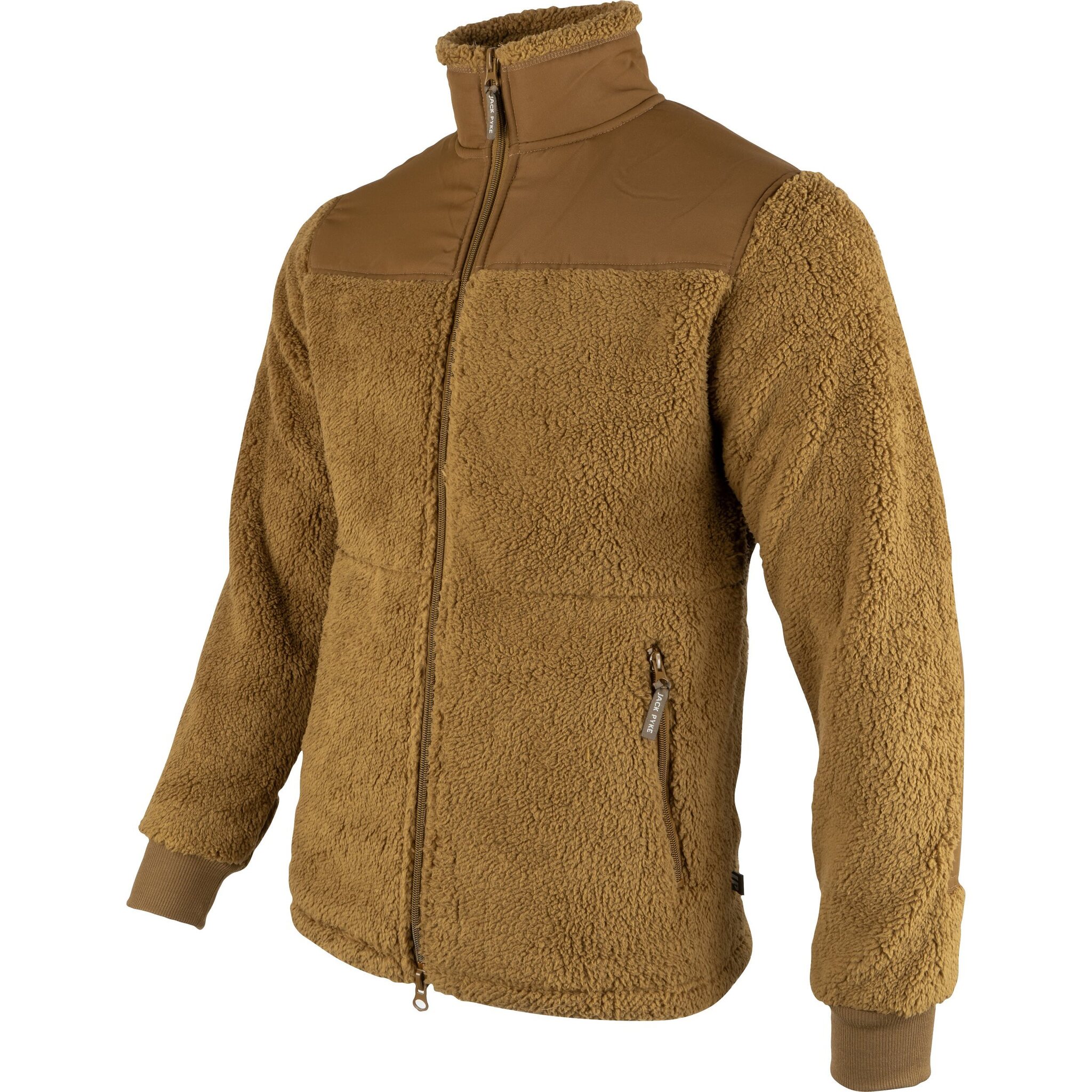 Camel sherpa pullover sale