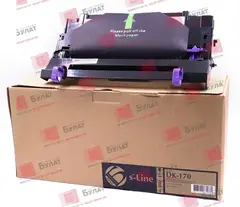 Драм-юнит / Фотобарабан / Drum БУЛАТ s-Line DK-170, DK-150, DK-130, DK-110, DK-1105 для Kyocera FS-1320D, FS-1320dn, FS-1370dn, FS-1035MFP FS-1135MFP (Чёрный, 100000 стр.), универсальный