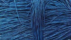 Трунцал серебро/синий 1,8мм