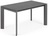 Стол Atta 140 (200) x90 антрацит керамика Испания