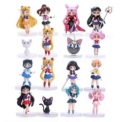 Sailor Moon Action Figure Toys Set 02