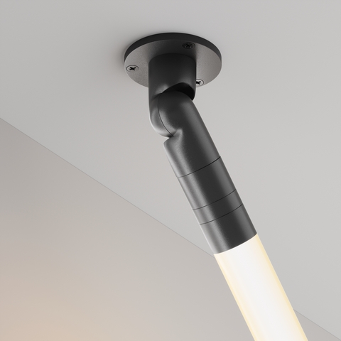 Комплектующие для систем освещения с токоведущими элементами Maytoni Accessories for system shelf C027CS-P-B