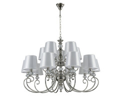 Подвесная люстра Newport Marta 1210+5/C nickel, М0071147