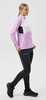 Тренировочная куртка Nordski Advance White/Orchid/Black W женская