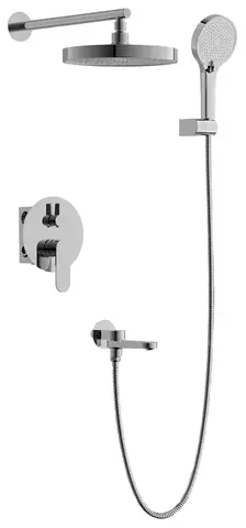 Душевая система BELZ B80713 встраеваемая, латунь, хром