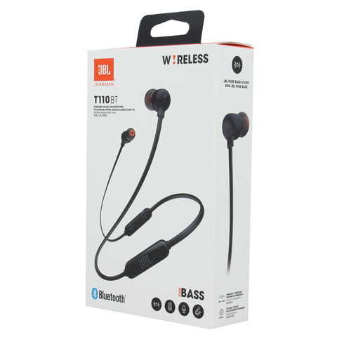 JBL EARPHONE T110 BLACK BT Black