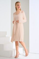 Утренний халат LISCA PATRICIA 023456 | Кремово-розовый
