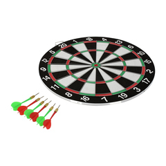 Дартс - диаметр  41 см, 6 дротиков.
