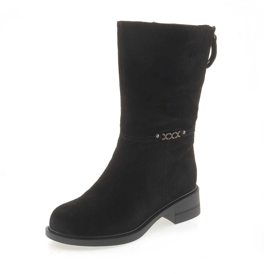 Полусапоги женские SPUR JN272_01CH-BL черные