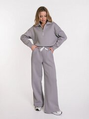 Костюм с начесом серый