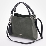 Сумка Саломея 264 македония оливковый + черный