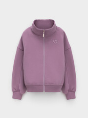 жакет  для девочки  КР 302817/лиловый 3220 к649