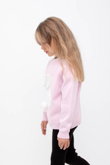 джемпер  для девочки  КВ 30132/ш/светлая астра