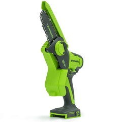 Цепная мини-пила Greenworks G24MCS10 24V (10 см) аккумуляторная, без АКБ и ЗУ