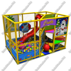 Детский игровой лабиринт «Новогодняя прогулка»