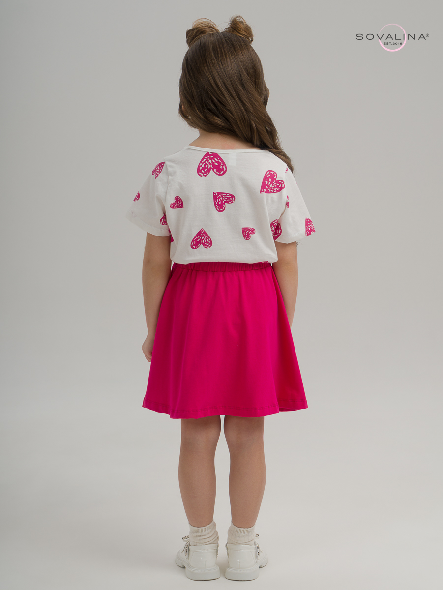 Костюм Мальвина SG разбитое сердце-фуксия New