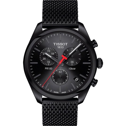 Наручные часы TISSOT PR100 T101.417.33.051.00 с хронографом