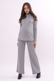 Костюм для беременных 15957 светлый графит меланж