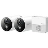 IP-камера TP-LINK Tapo C400S2 Система видеонаблюдения Tapo из двух умных Wi Fi камер и центра управления