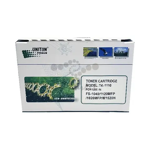 Совместимый тонер-картридж UNITON Premium TK-1110 для KYOCERA FS-1040/FS-1020MFP/1120MFP 2,5K,TG-47 MURATA GREEN LINE (Eco Protected)