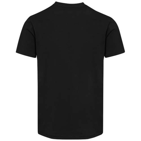 Футболка унисекс Balfour плотностью 200 г/м² с коротким рукавом и V-образным вырезом, изготовленная из органических материало