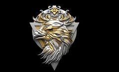 Силиконовый молд Орел № 1797