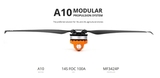 Набор ВМГ T-Motor A10 (A10 KV120 1шт + ESC 14S FOC 100A 1шт + пропеллер MF3424P 1шт), тяга 7-23кг, для агродронов 16-25л