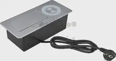 Розетка Cactus CS-SOCKET-USBA/C-WLESS для столешницы 26.5x11.8x6.5см серебристый — фото 2