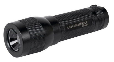 Фонарь ручной Led Lenser L7, чёрный, светодиодный, AAAx3 (7058)