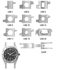 Часы-мультитул Leatherman Tread Tempo LT набор функций и инструментов | Multitool-Leatherman.Ru