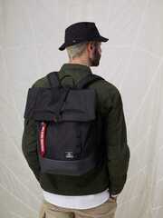 Рюкзак Alpha Industries Crew RT Bag Black (Черный)