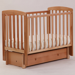 АБ 16.3  "Ромашка"  кровать детская  маятн. прод. качания (махагон)