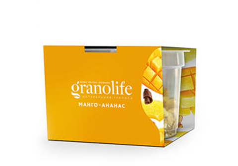 Гранола "Oranolife" манго и ананас, 60г