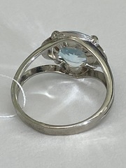 Эмилия-топаз (кольцо из серебра)