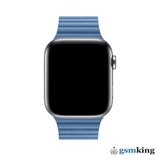 Apple Leather Loop for Apple Watch 42|44|45|49mm L Cornflower «Васильковый» MV2Y2ZM/A