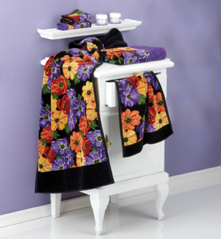 Полотенце 50x100 Feiler Irina 10 schwarz