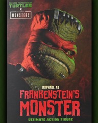 Фигурка NECA Universal Monsters x Teenage Mutant Ninja - Ultimate Raphael as Frankenstein Monster