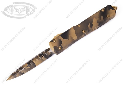 Нож Microtech Ultratech 122-3CCS Coyote Camo Signature 